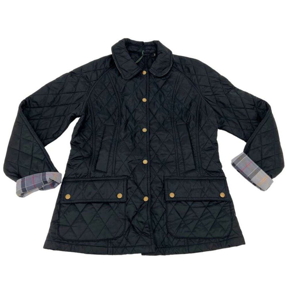 Barbour Women's Black Beadnell Quilt Jacket / Various Sizes